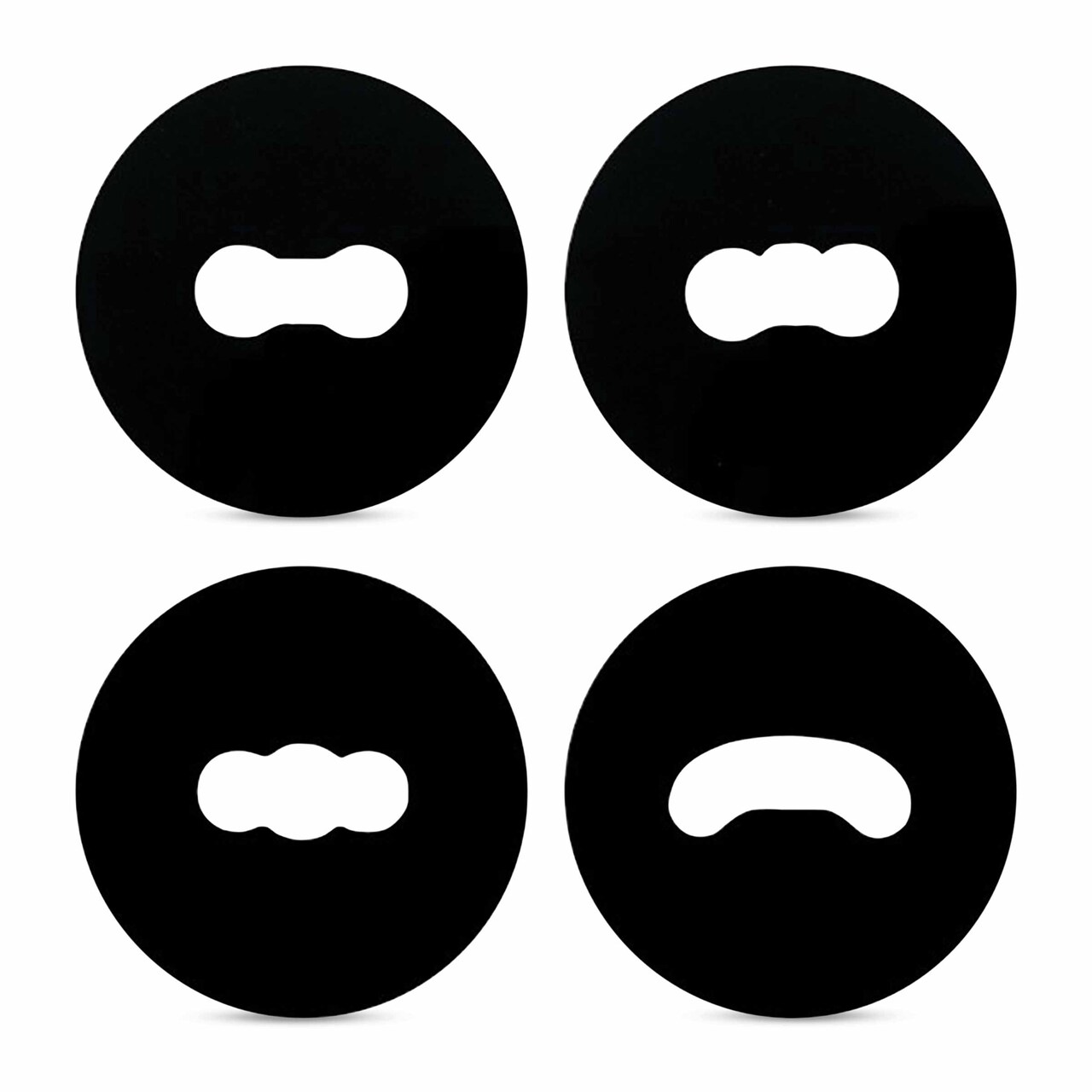 The Ceramic Shop Extruder Die Set - Set of 4, Handle Die Set 4